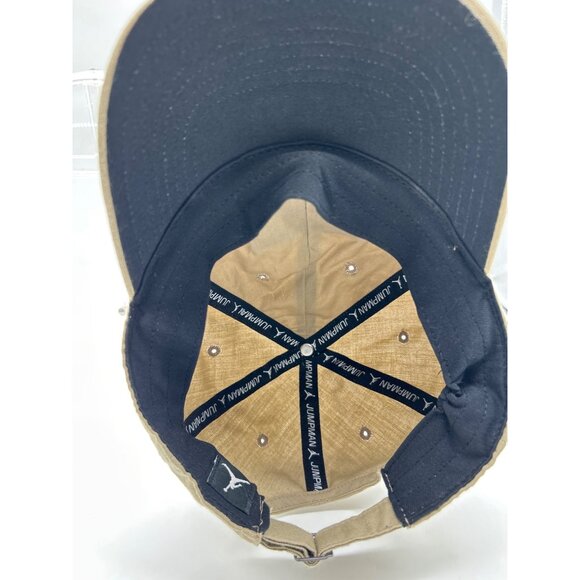 University of Michigan Hat Khaki Air Jordan‎ Adjustable Cap W/ M Logo - Picture 6 of 8